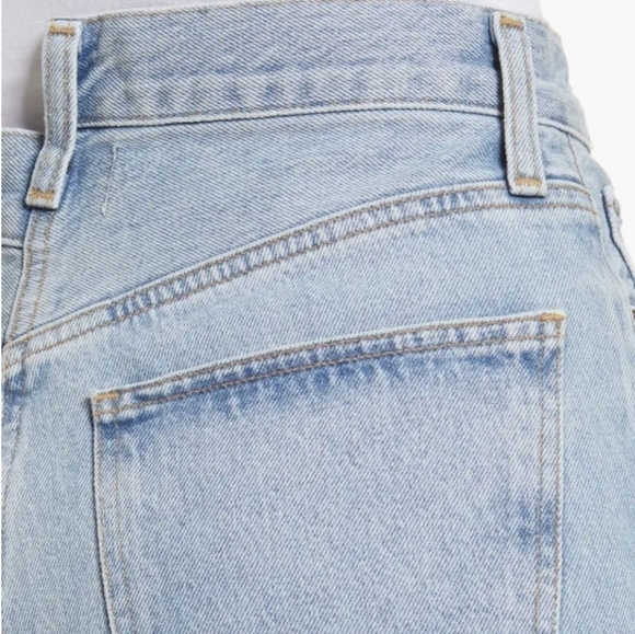 Agolde Crisscross High Waist Organic Cotton Jeans - Picture 2 of 9